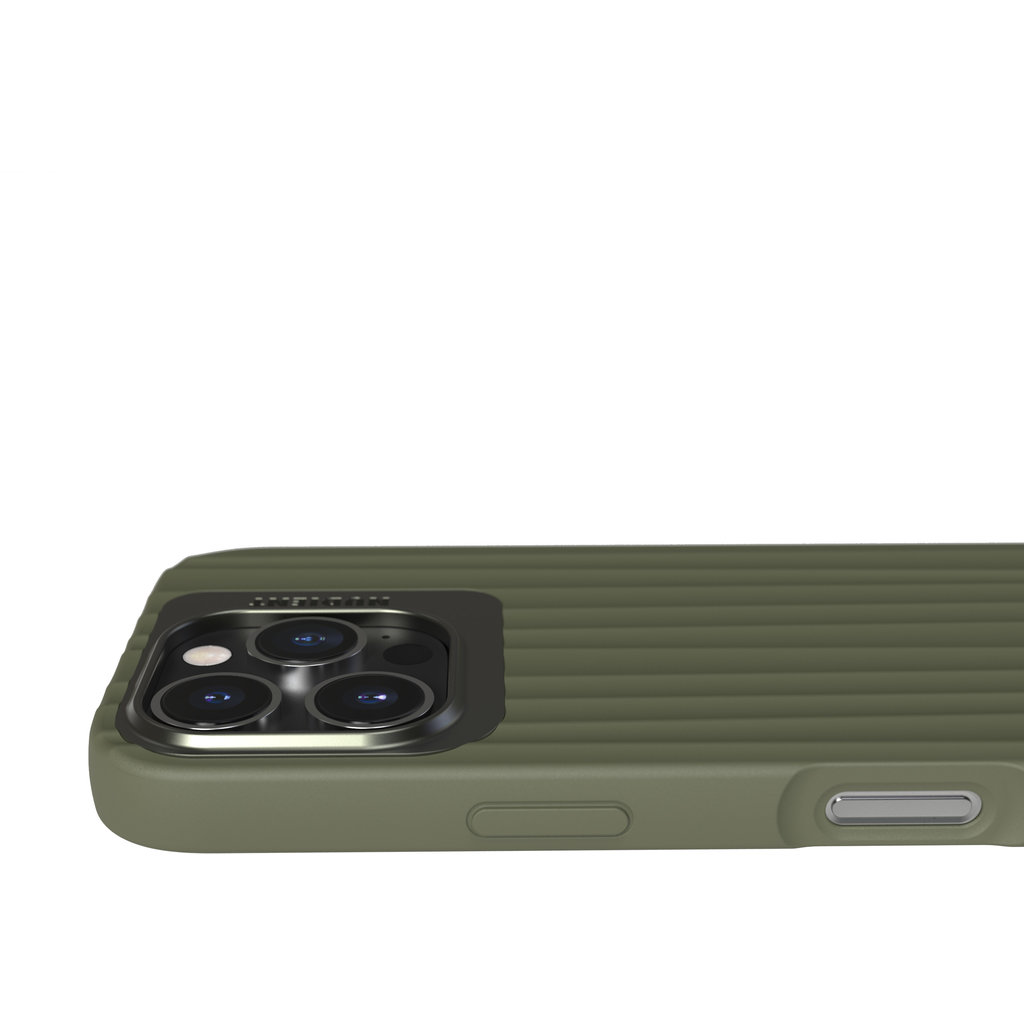 Nudient Bold MagSafe Case Apple iPhone 16 Pro Olive Green - Afbeelding 3
