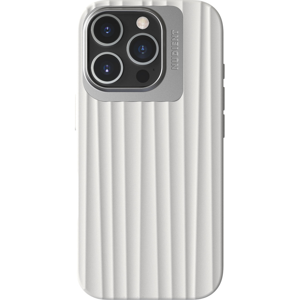 Nudient Bold MagSafe Case Apple iPhone 16 Pro Chalk White - Afbeelding 6