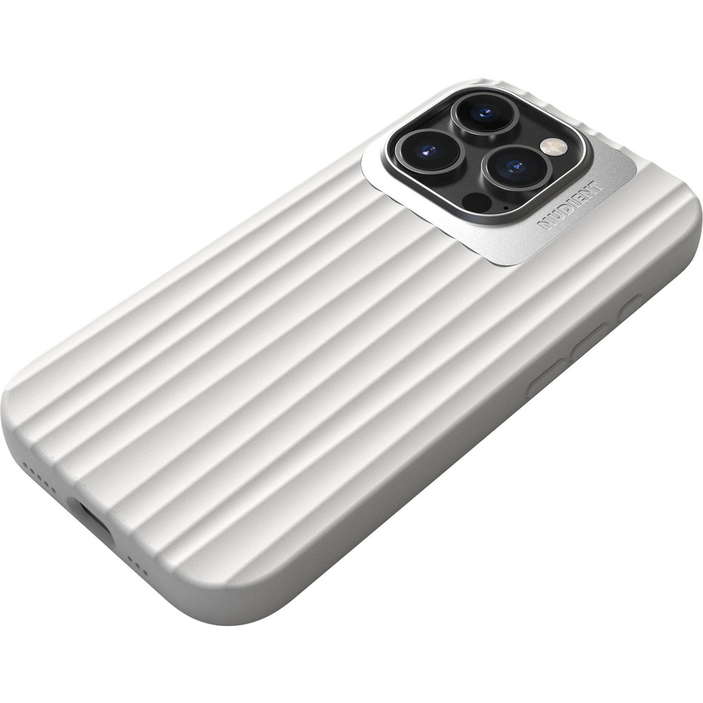 Nudient Bold MagSafe Case Apple iPhone 16 Pro Chalk White - Afbeelding 2