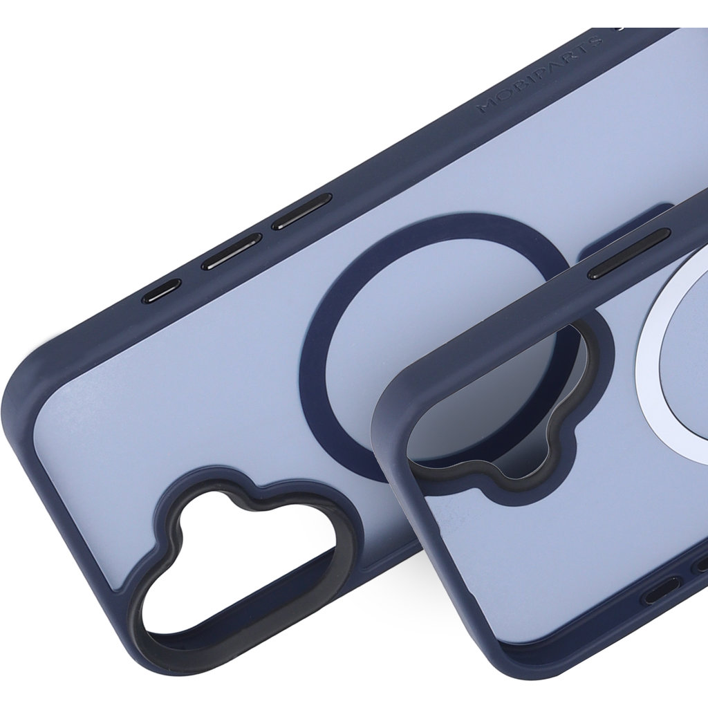 Mobiparts Hardcover Apple iPhone 16 Satin Blue (Magsafe Compatible)