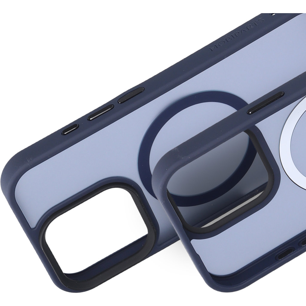 Mobiparts Hardcover Apple iPhone 16 Pro Satin Blue (Magsafe Compatible)