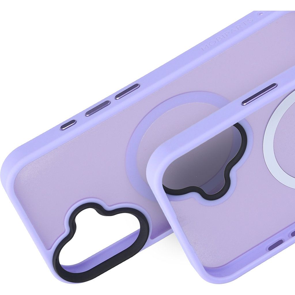 Mobiparts Hardcover Apple iPhone 16 Satin Lila (Magsafe Compatible)