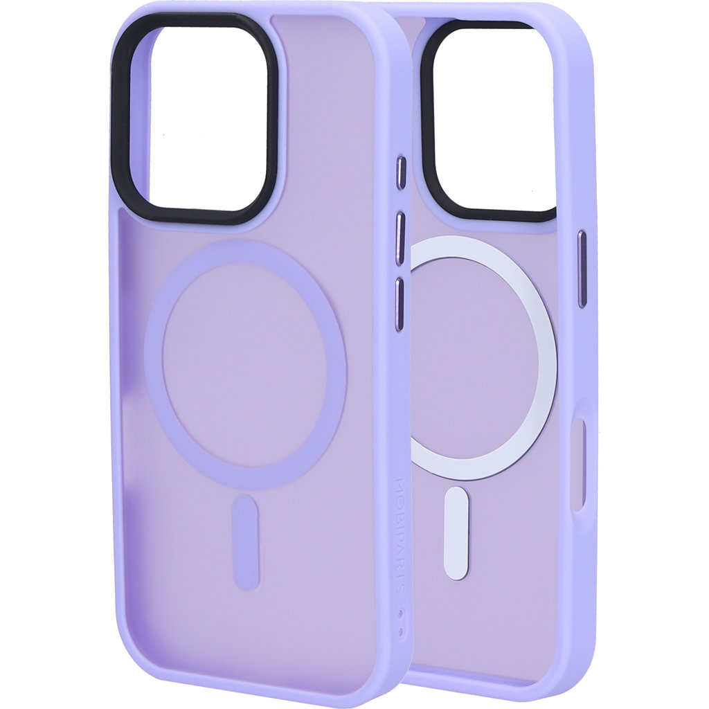 Mobiparts Hardcover Apple iPhone 16 Pro Satin Lila (Magsafe Compatible) - Afbeelding 4