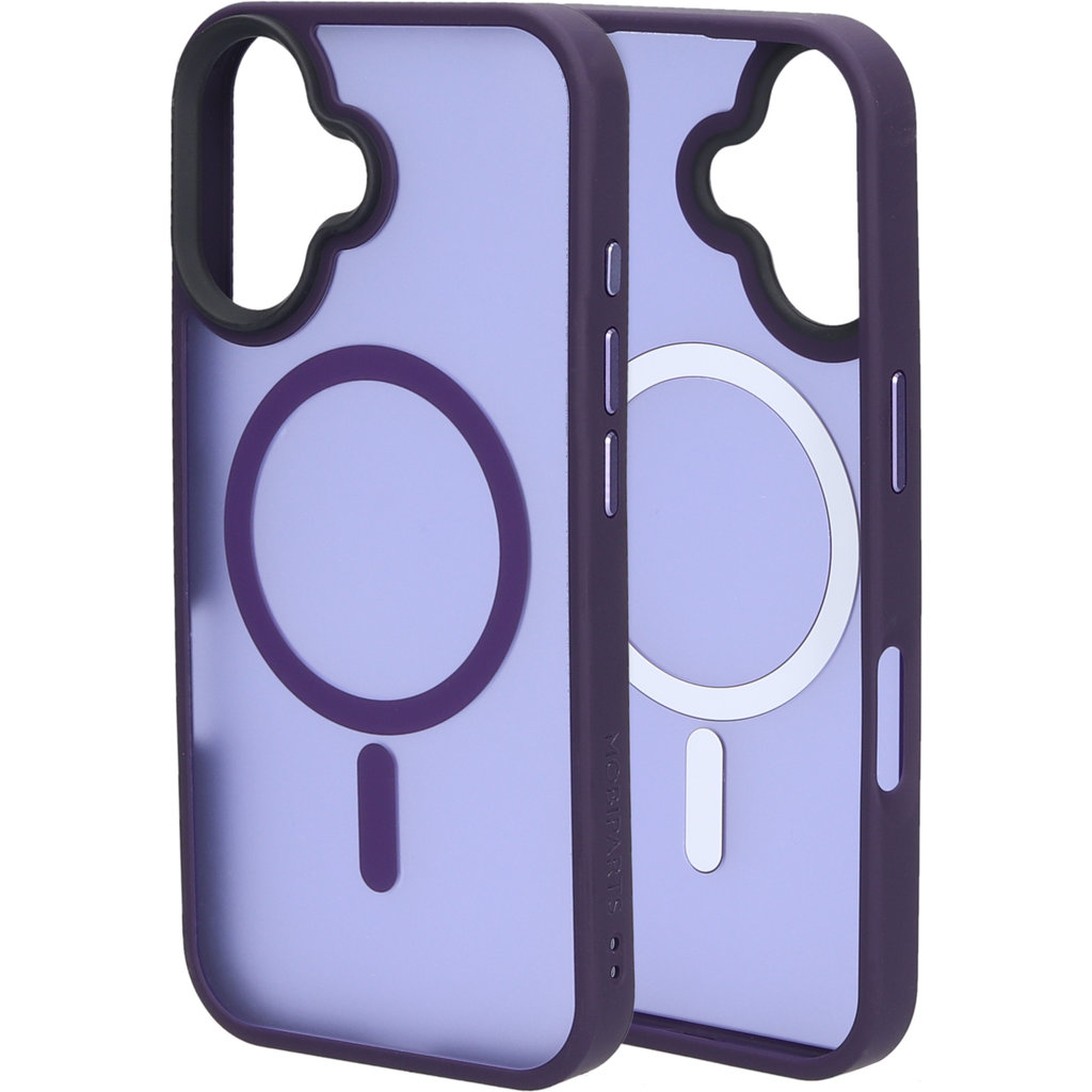 Mobiparts Hardcover Apple iPhone 16 Satin Purple (Magsafe Compatible) - Afbeelding 4