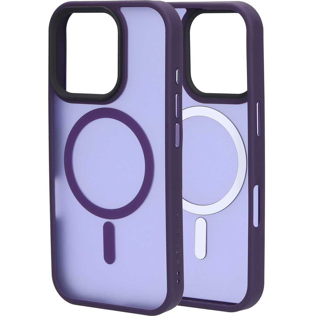 Mobiparts Hardcover Apple iPhone 16 Pro Satin Purple (Magsafe Compatible) - Afbeelding 4