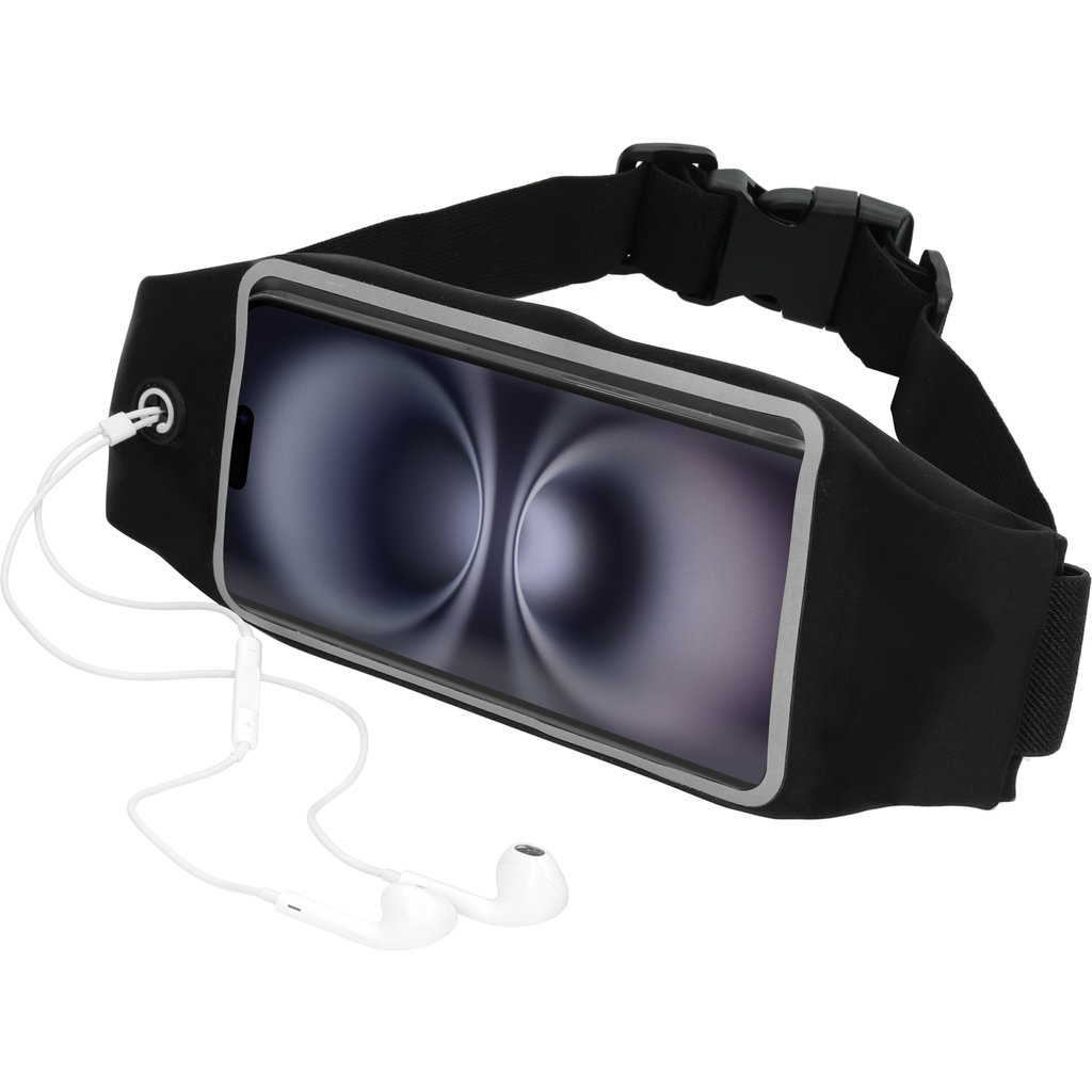 Mobiparts Comfort Fit Sport Belt Apple iPhone 16 Black - Afbeelding 4