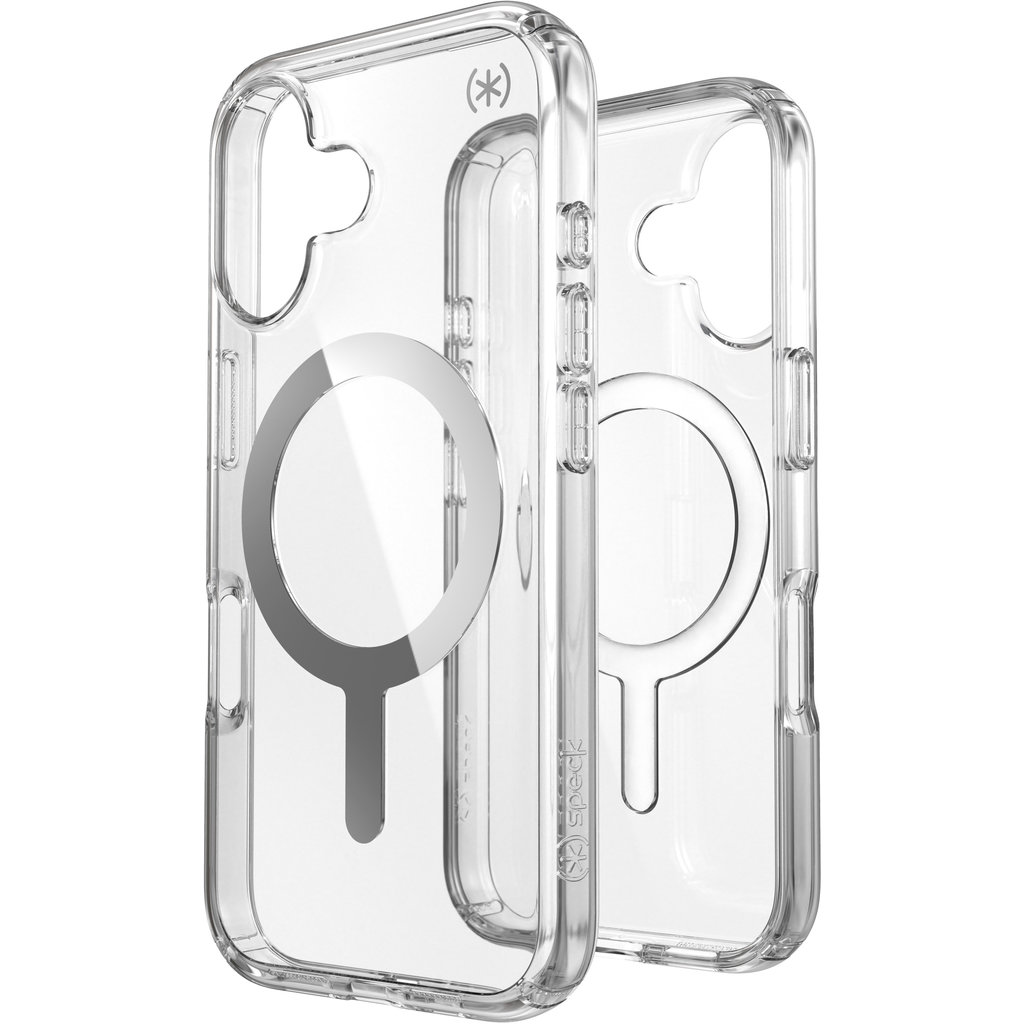 Speck Presidio Perfect Clear + MS Apple iPhone 16 Clear - with Microban - Afbeelding 3