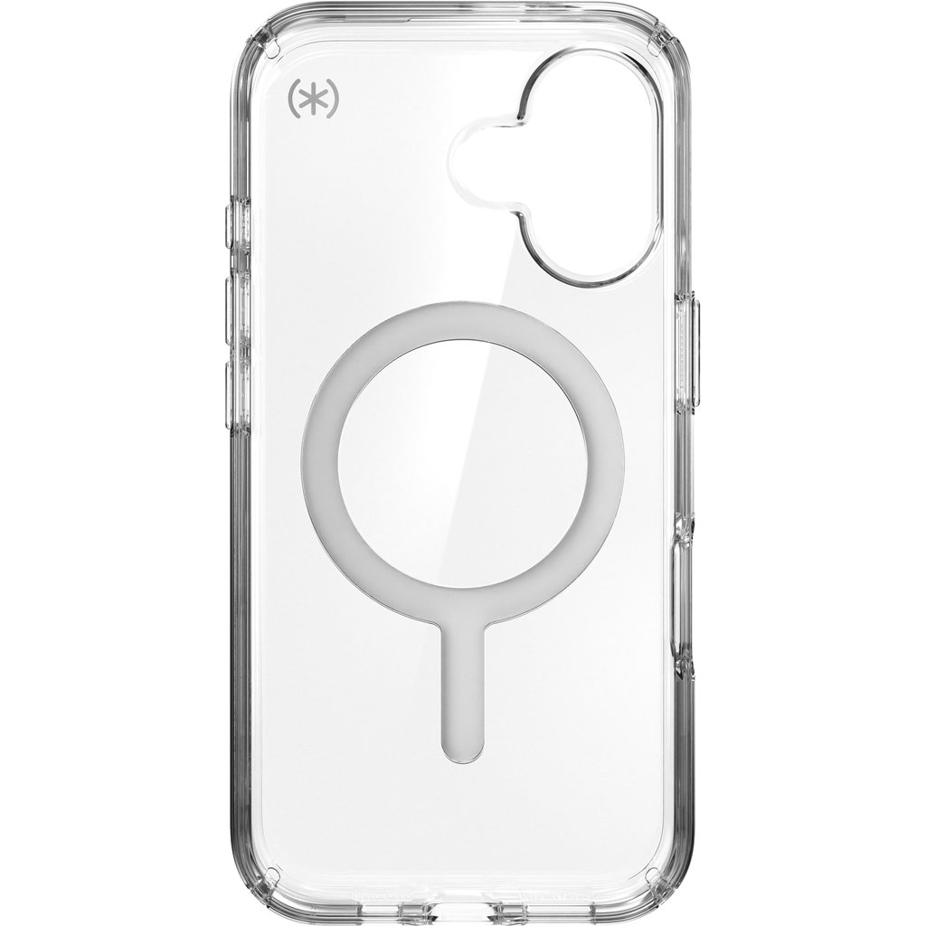 Speck Presidio Perfect Clear + MS Apple iPhone 16 Clear - with Microban - Afbeelding 4