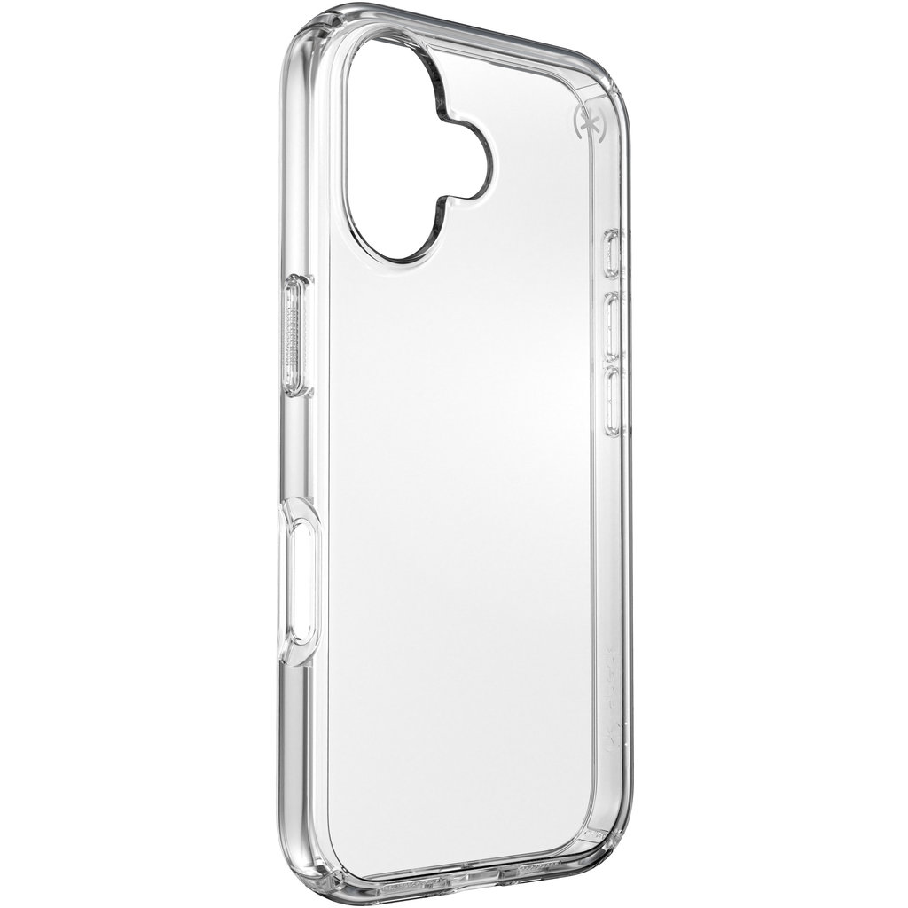 Speck Presidio Perfect Clear Apple iPhone 16 Clear - with Microban - Afbeelding 2