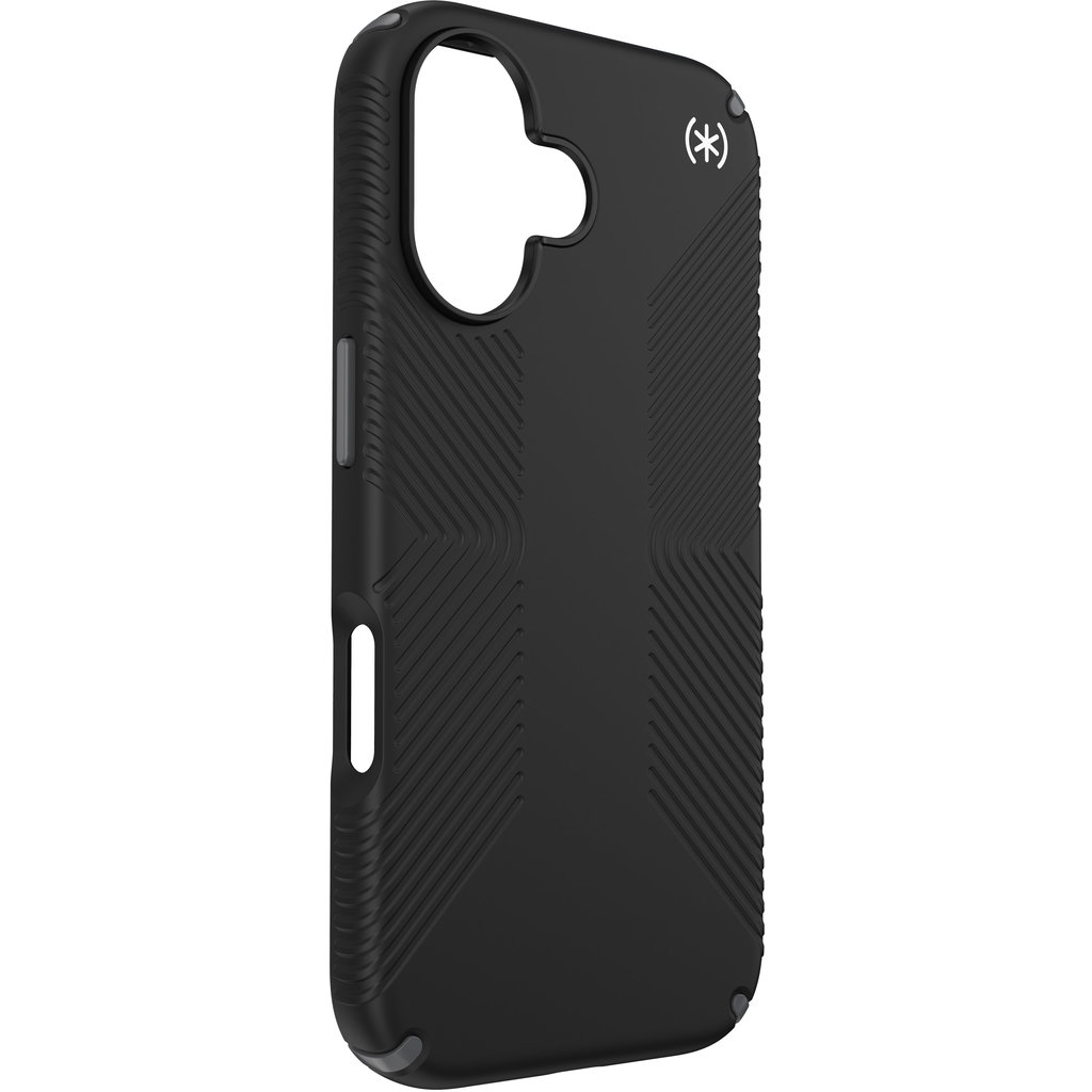 Speck Presidio2 Grip Apple iPhone 16 Black - with Microban - Afbeelding 2