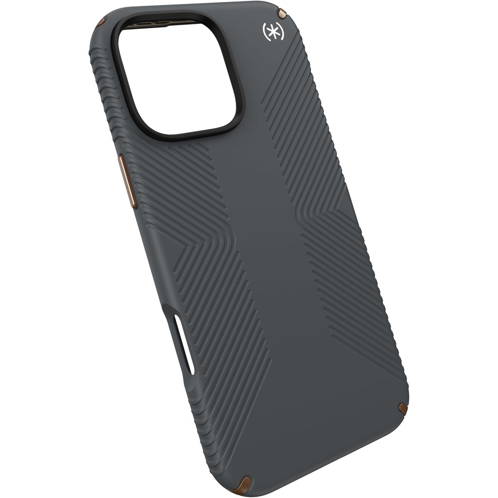 Speck Presidio2 Grip Apple iPhone 16 Pro Max Charcoal Grey - with Microban - Afbeelding 6