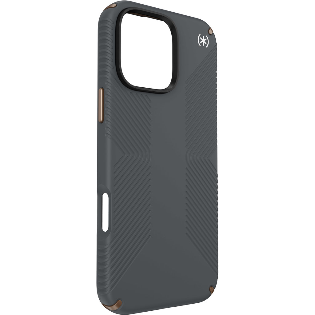 Speck Presidio2 Grip Apple iPhone 16 Pro Max Charcoal Grey - with Microban - Afbeelding 2