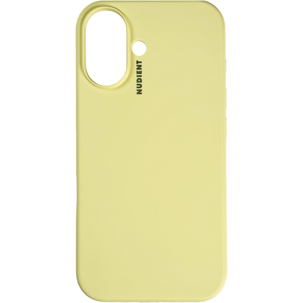 Nudient Base Case iPhone 16 Plus Pale Yellow - Afbeelding 3