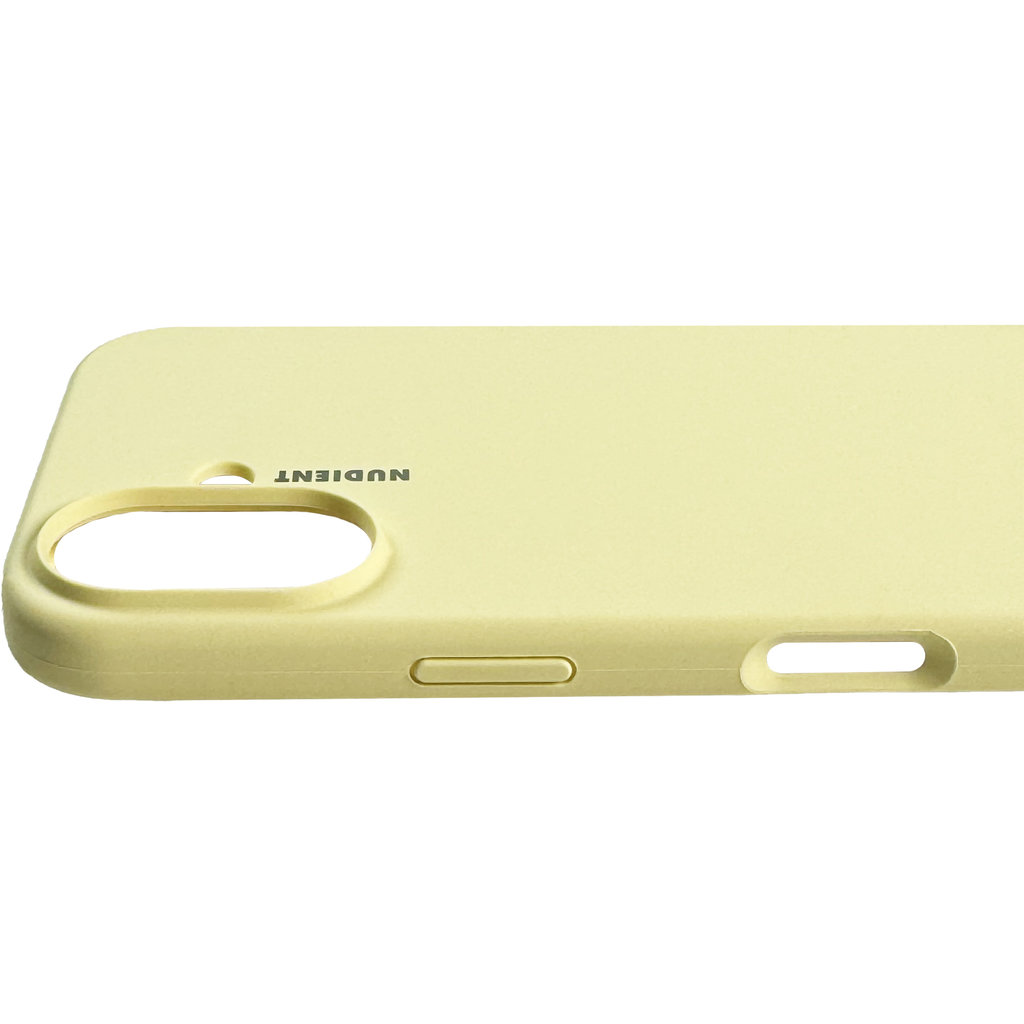 Nudient Base Case iPhone 16 Plus Pale Yellow - Afbeelding 2