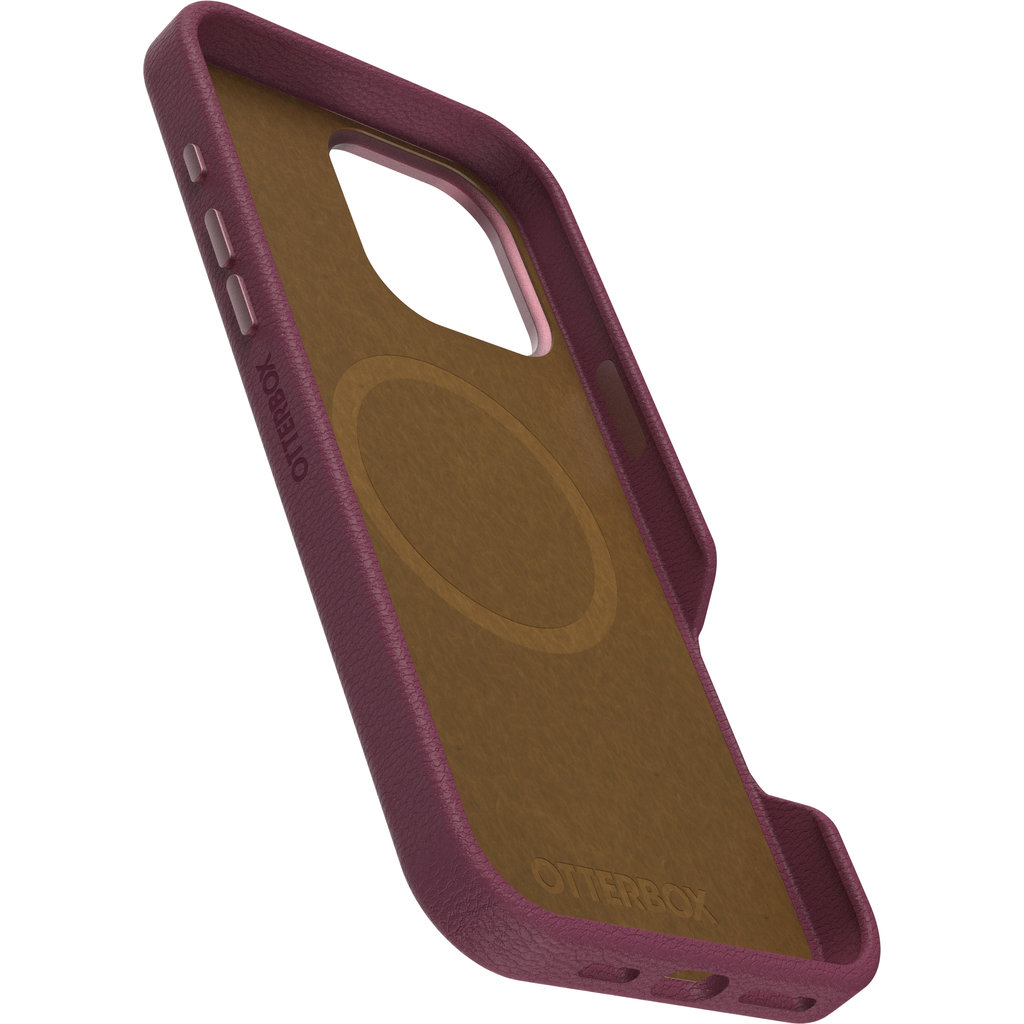 OtterBox Symmetry Cactus Leather Case Apple iPhone 16 Pro Max Maroon Bells - Afbeelding 3