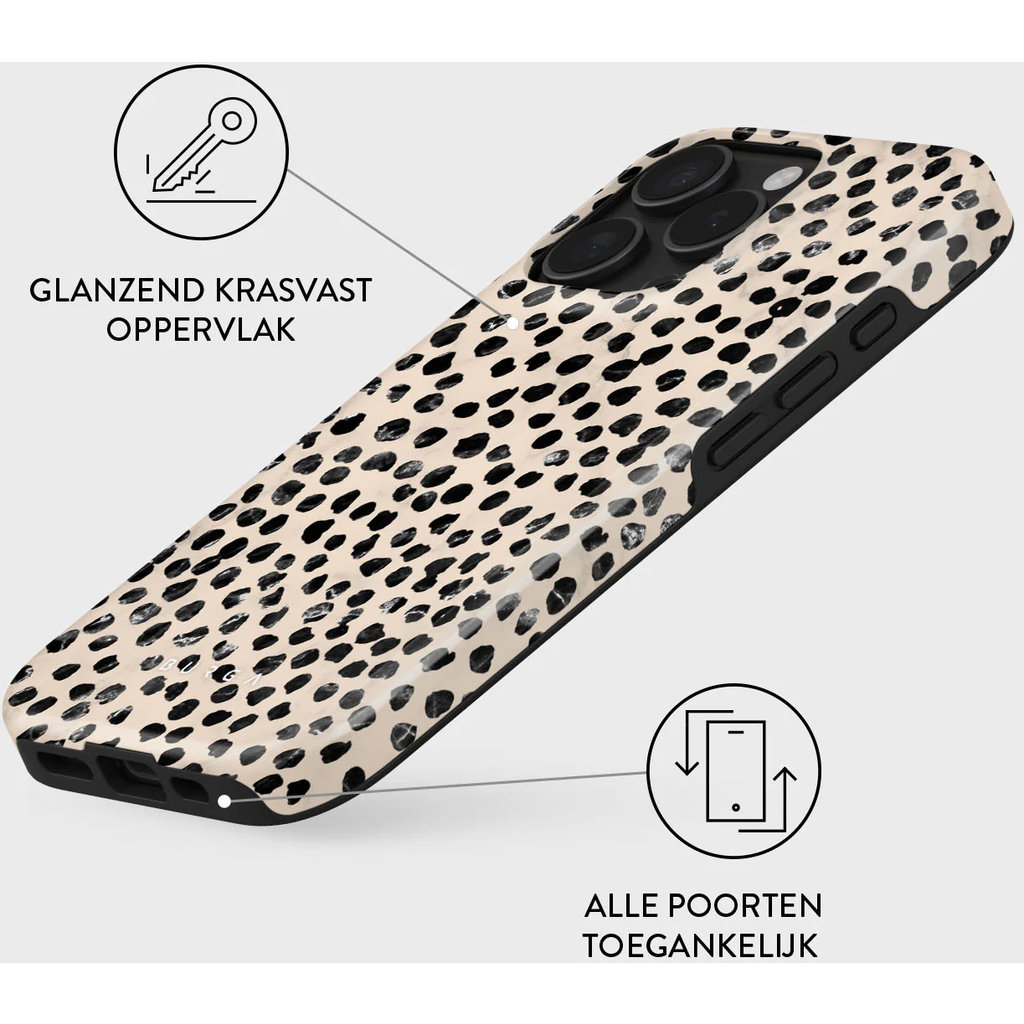 Burga Tough Case Apple iPhone 16 Pro - Almond Latte - Afbeelding 2