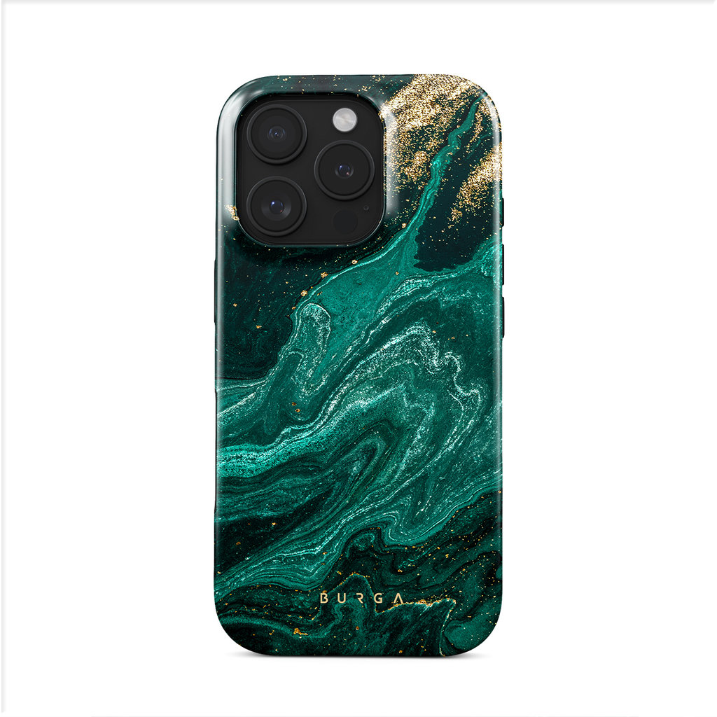 Burga Tough Case Apple iPhone 16 Pro Max - Emerald Pool - Afbeelding 4