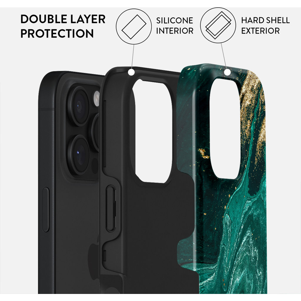 Burga Tough Case Apple iPhone 16 Pro Max - Emerald Pool