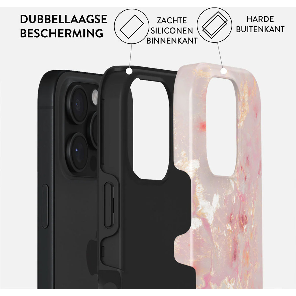 Burga Tough Case Apple iPhone 16 Pro - Golden Coral
