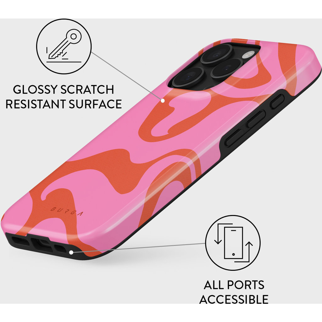 Burga Tough Case Apple iPhone 16 Pro Max - Ride The Wave - Afbeelding 2