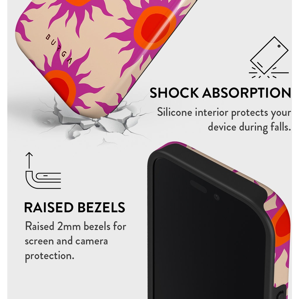 Burga Tough Case Apple iPhone 16 - Sunset Glow - Afbeelding 3