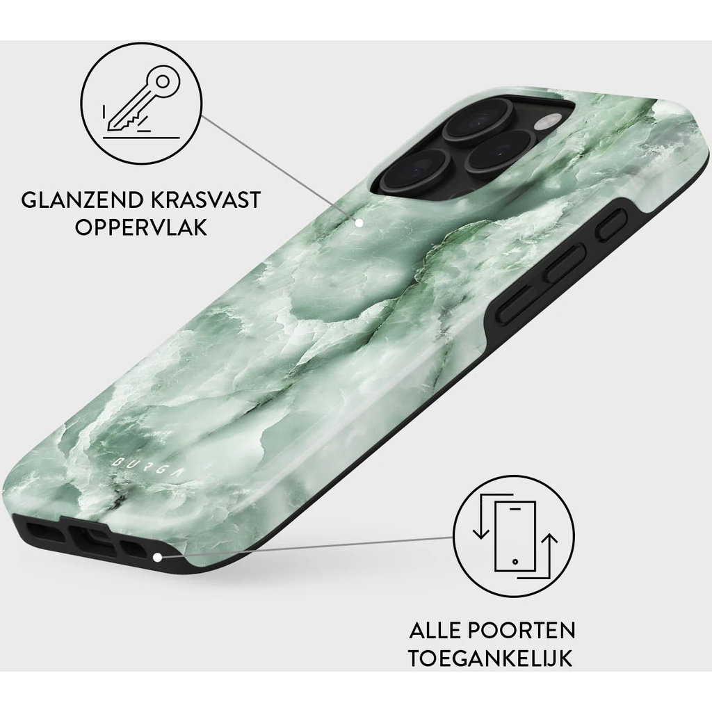Burga Tough Case Apple iPhone 16 Pro Max - Pistachio Cheesecake - Afbeelding 2