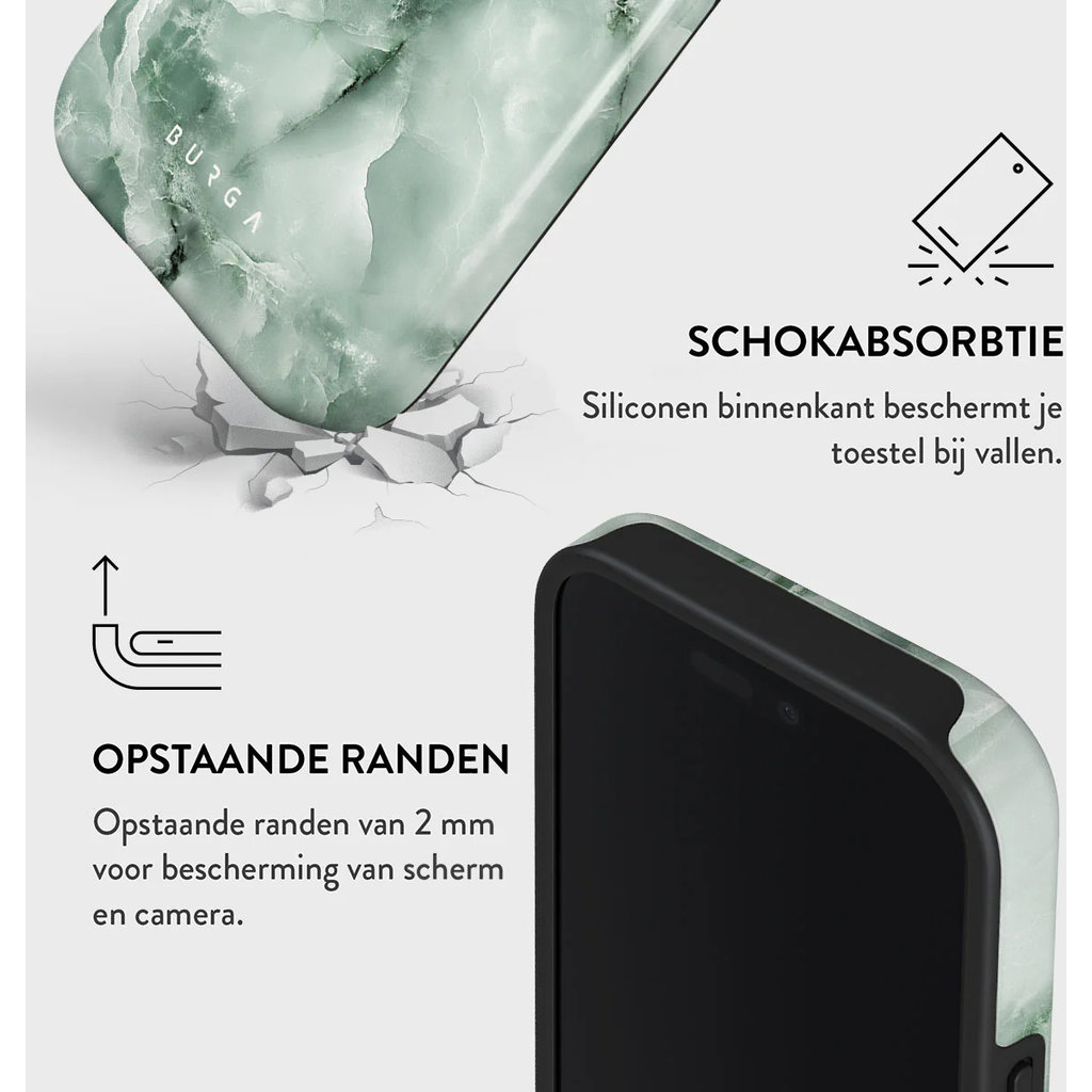 Burga Tough Case Apple iPhone 16 Pro Max - Pistachio Cheesecake - Afbeelding 3