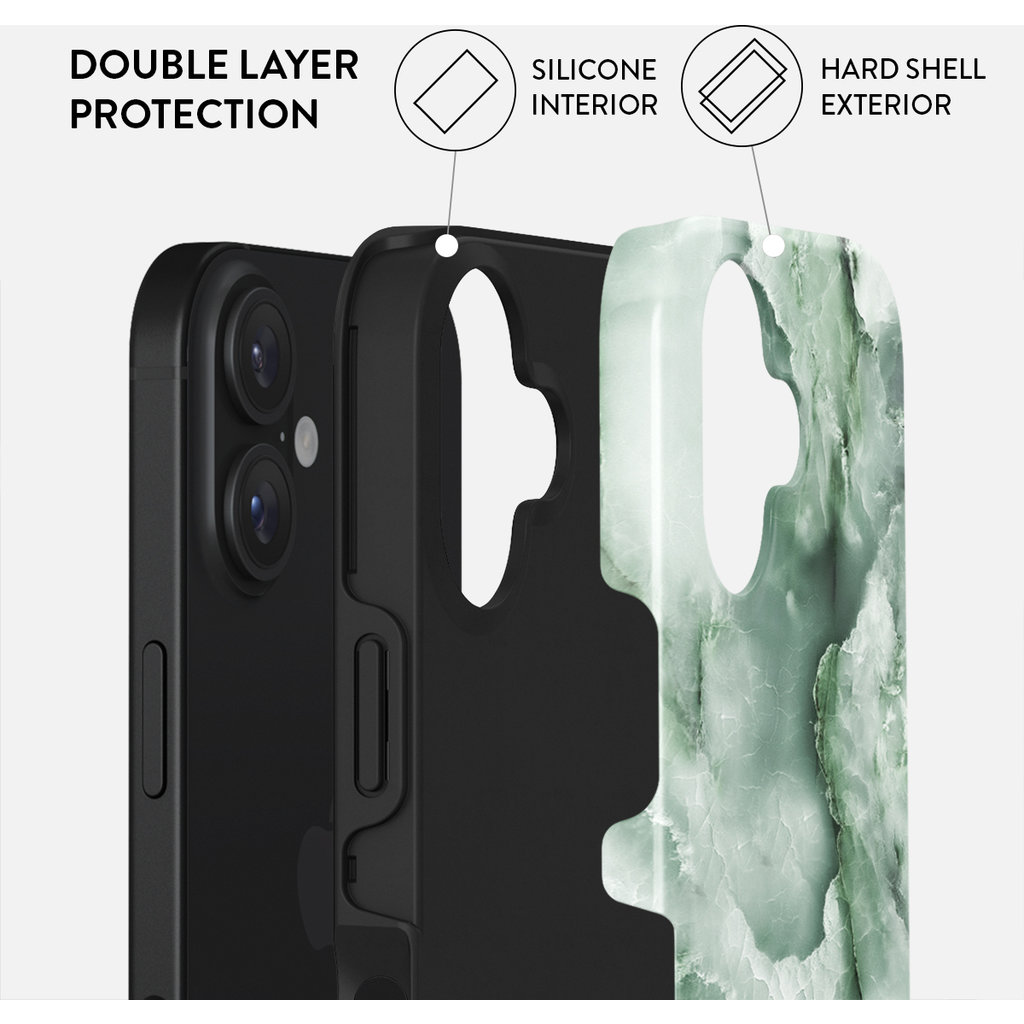 Burga Tough Case Apple iPhone 16 - Pistachio Cheesecake