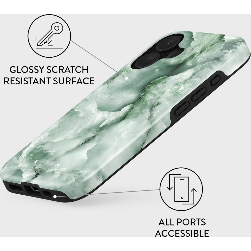 Burga Tough Case Apple iPhone 16 - Pistachio Cheesecake - Afbeelding 2