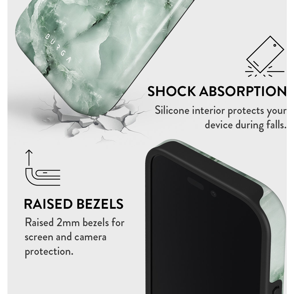 Burga Tough Case Apple iPhone 16 - Pistachio Cheesecake - Afbeelding 3