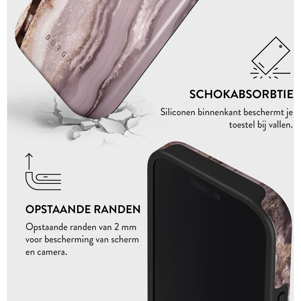 Burga Tough Case Apple iPhone 16 Pro - Golden Taupe - Afbeelding 3