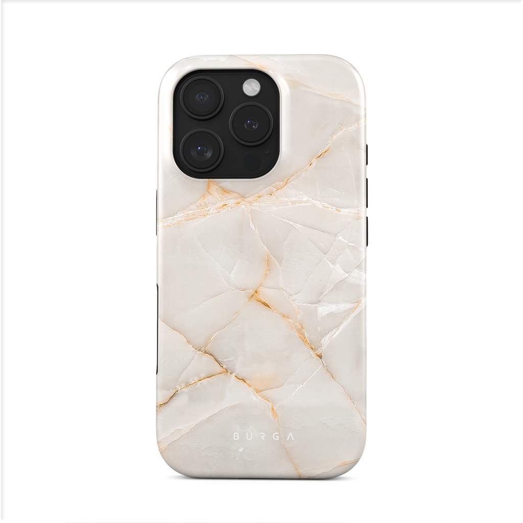 Burga Tough Case Apple iPhone 16 Pro - Vanilla Sand - Afbeelding 4