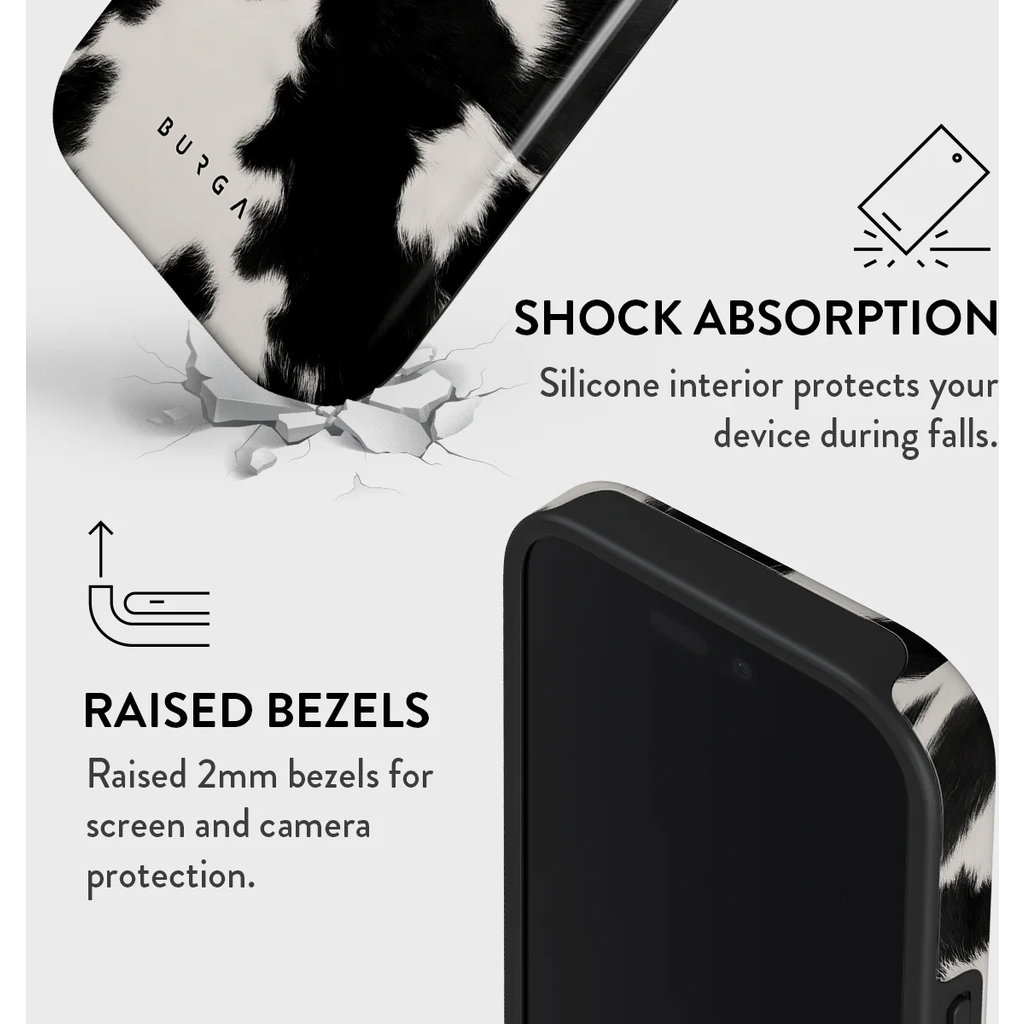 Burga Tough Case Apple iPhone 16 Pro - Achromatic - Afbeelding 3