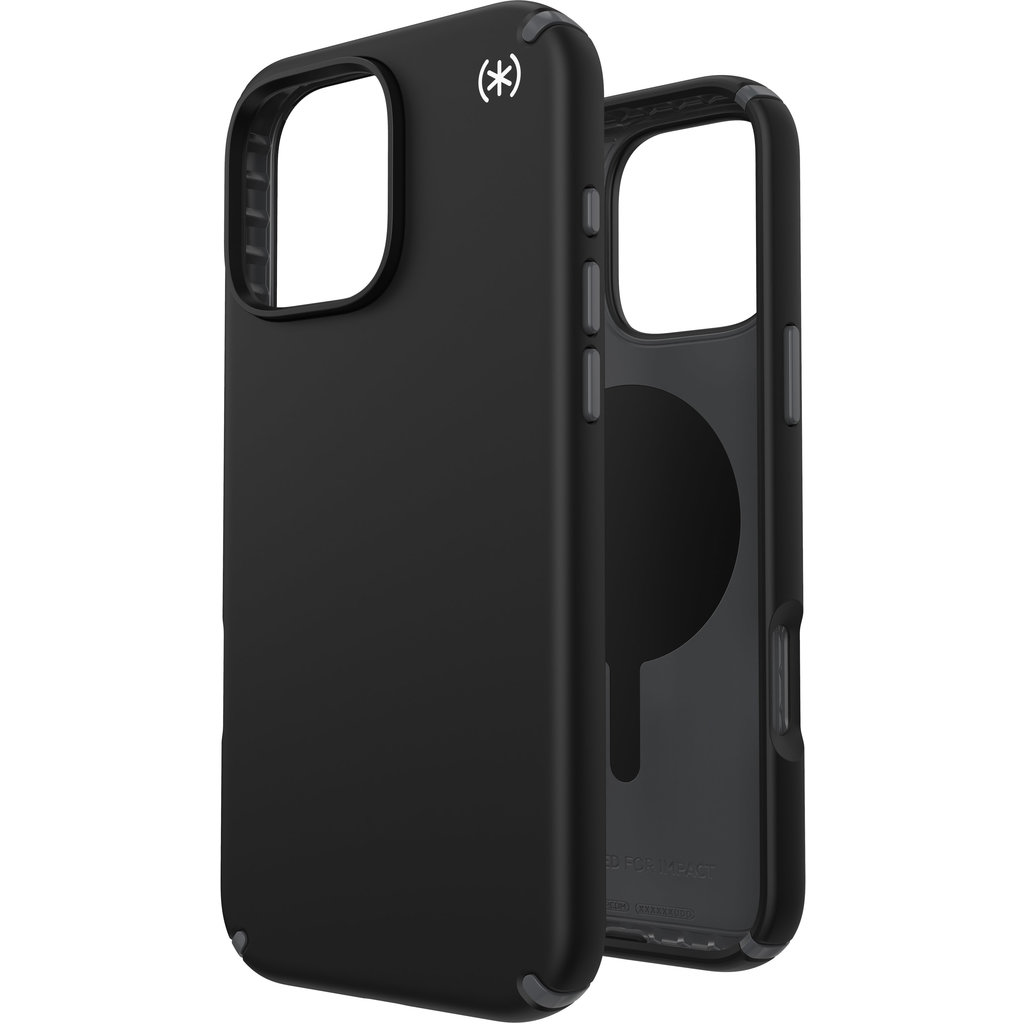 Speck Presidio2 Pro + MS Apple iPhone 16 Pro Max Black - with Microban - Afbeelding 3