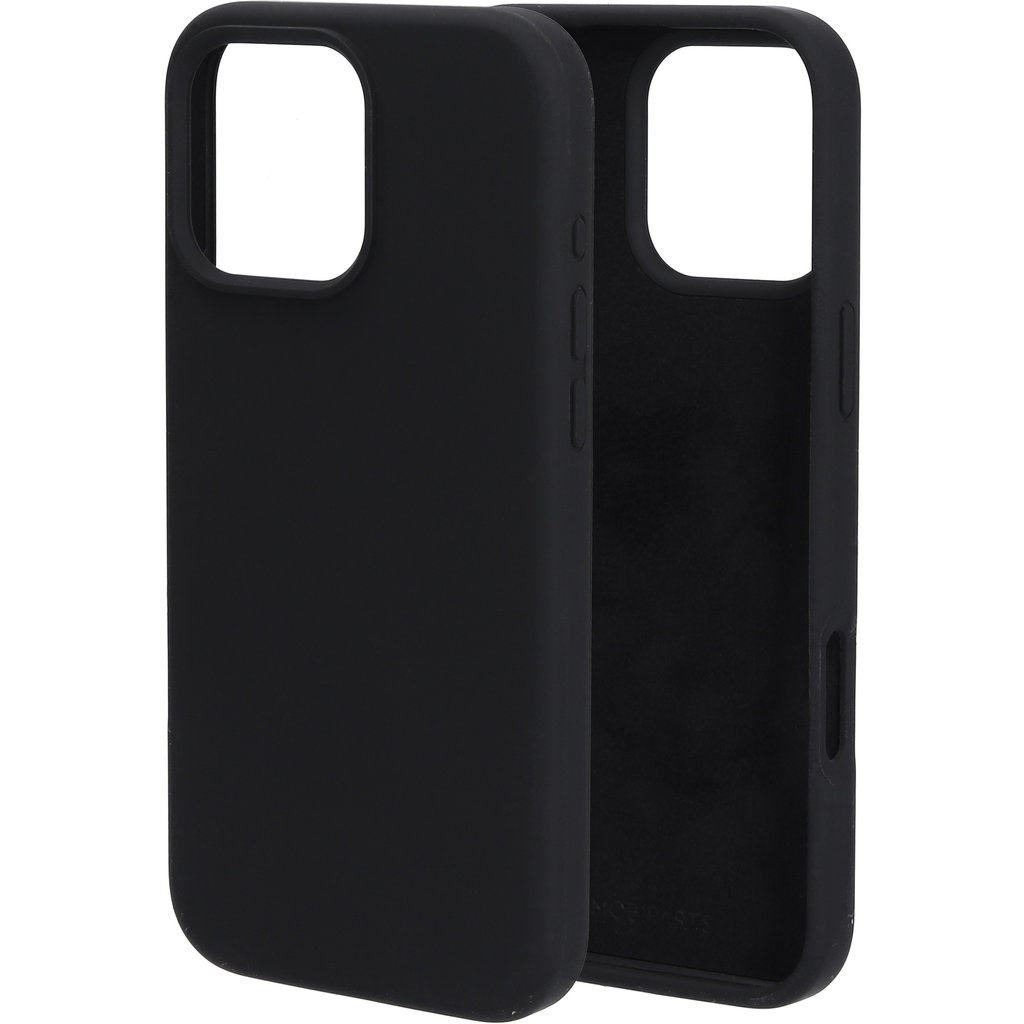 Mobiparts Silicone Cover Apple iPhone 16 Pro Max Black - Afbeelding 4