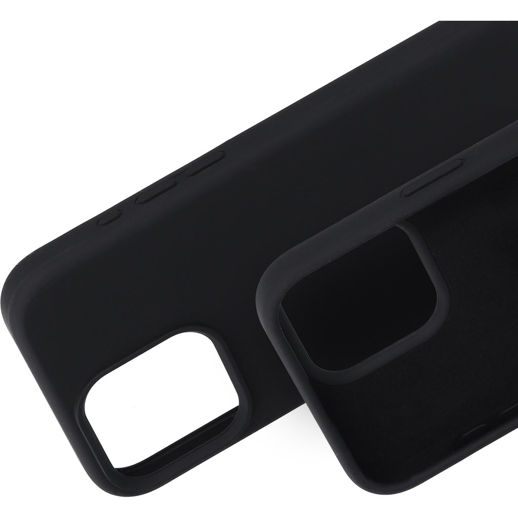 Mobiparts Silicone Cover Apple iPhone 16 Pro Max Black