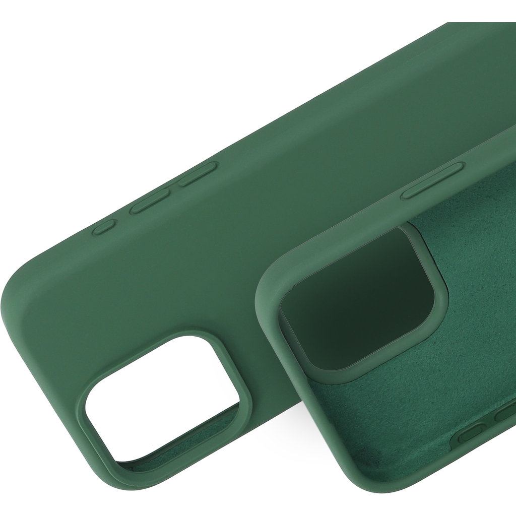 Mobiparts Silicone Cover Apple iPhone 16 Pro Max Forest Green