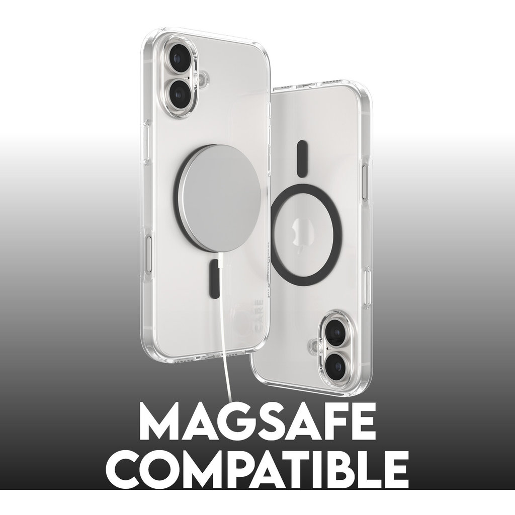 CARE by PanzerGlass Flagship Case Transparent Urban Combat w. Black MagSafe iPhone '24 6.7 - Afbeelding 9