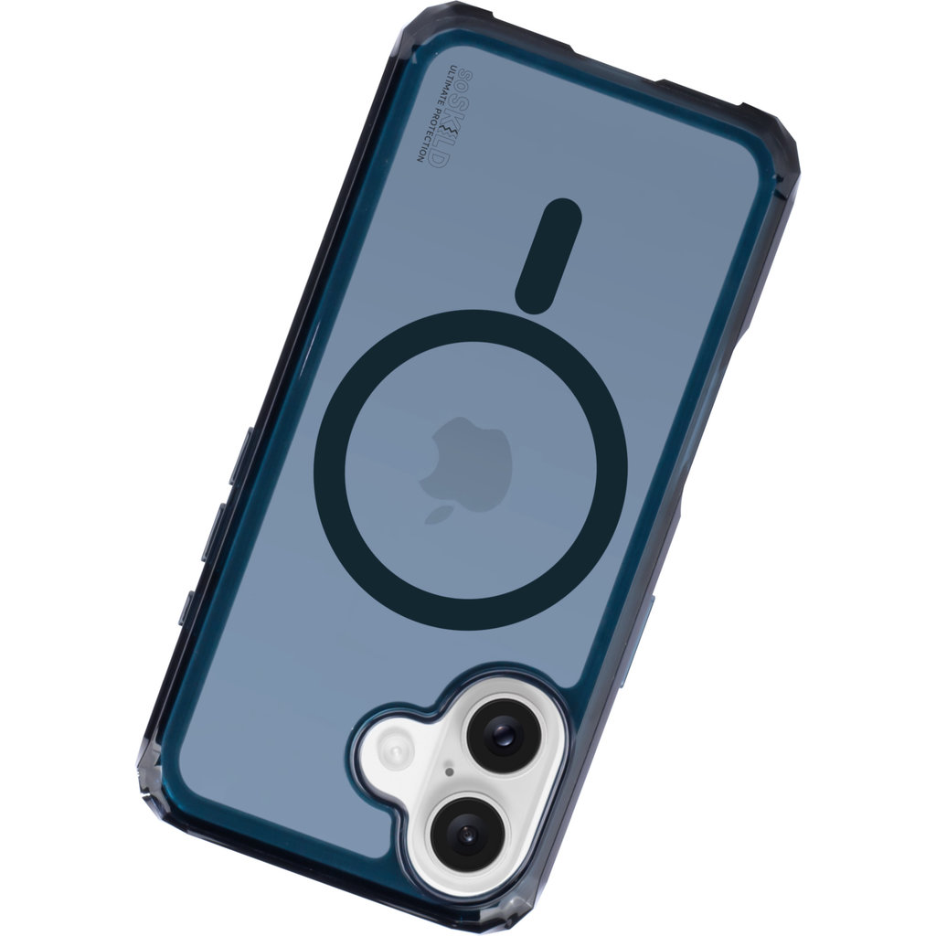 SoSkild Apple iPhone 16 Defend Case Magnetic Ring Smokey Grey - Afbeelding 2