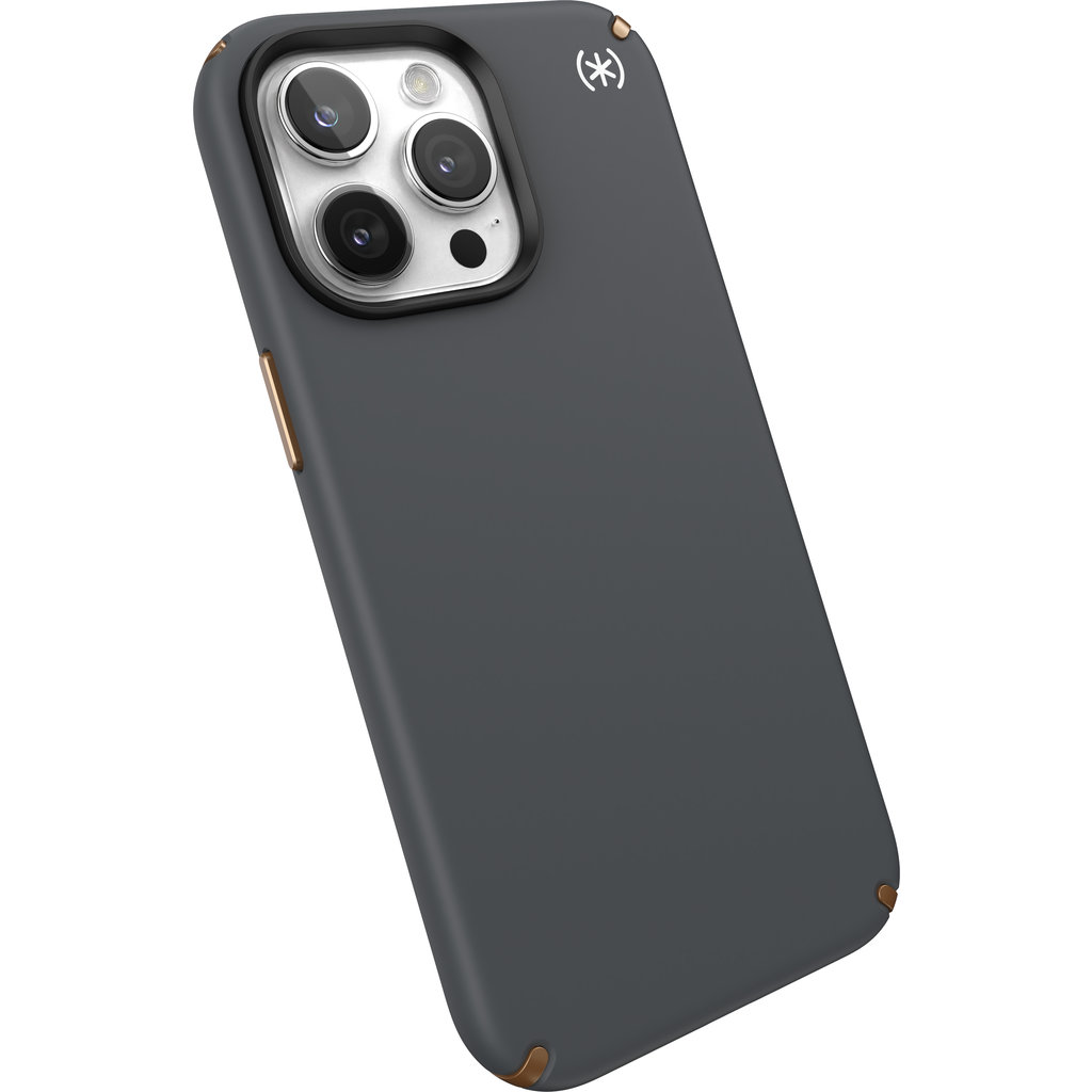 Speck Presidio2 Pro + MS Apple iPhone 15 Pro Max Charcoal Grey - with Microban - Afbeelding 11