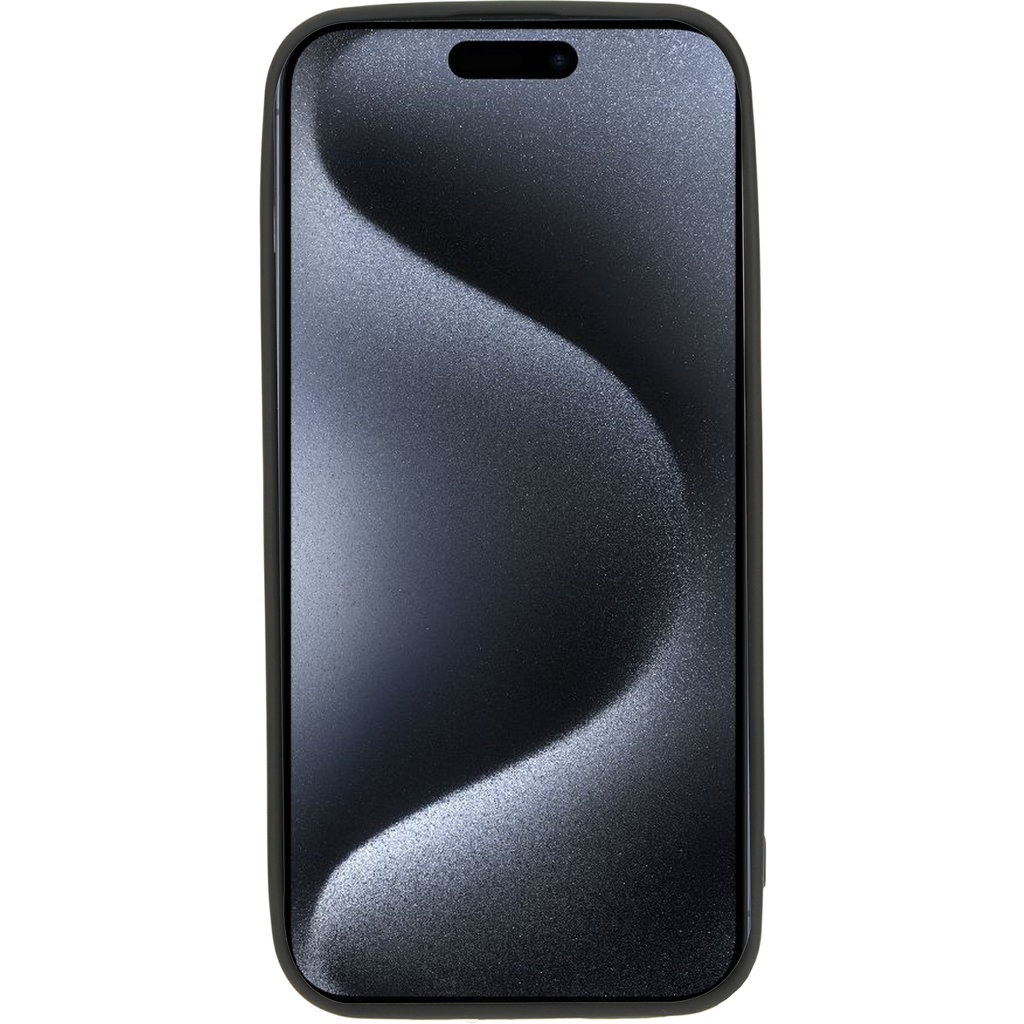 Mobiparts Classic TPU Case with Cardholder Apple iPhone 15 Pro Max Matt Black - Afbeelding 5