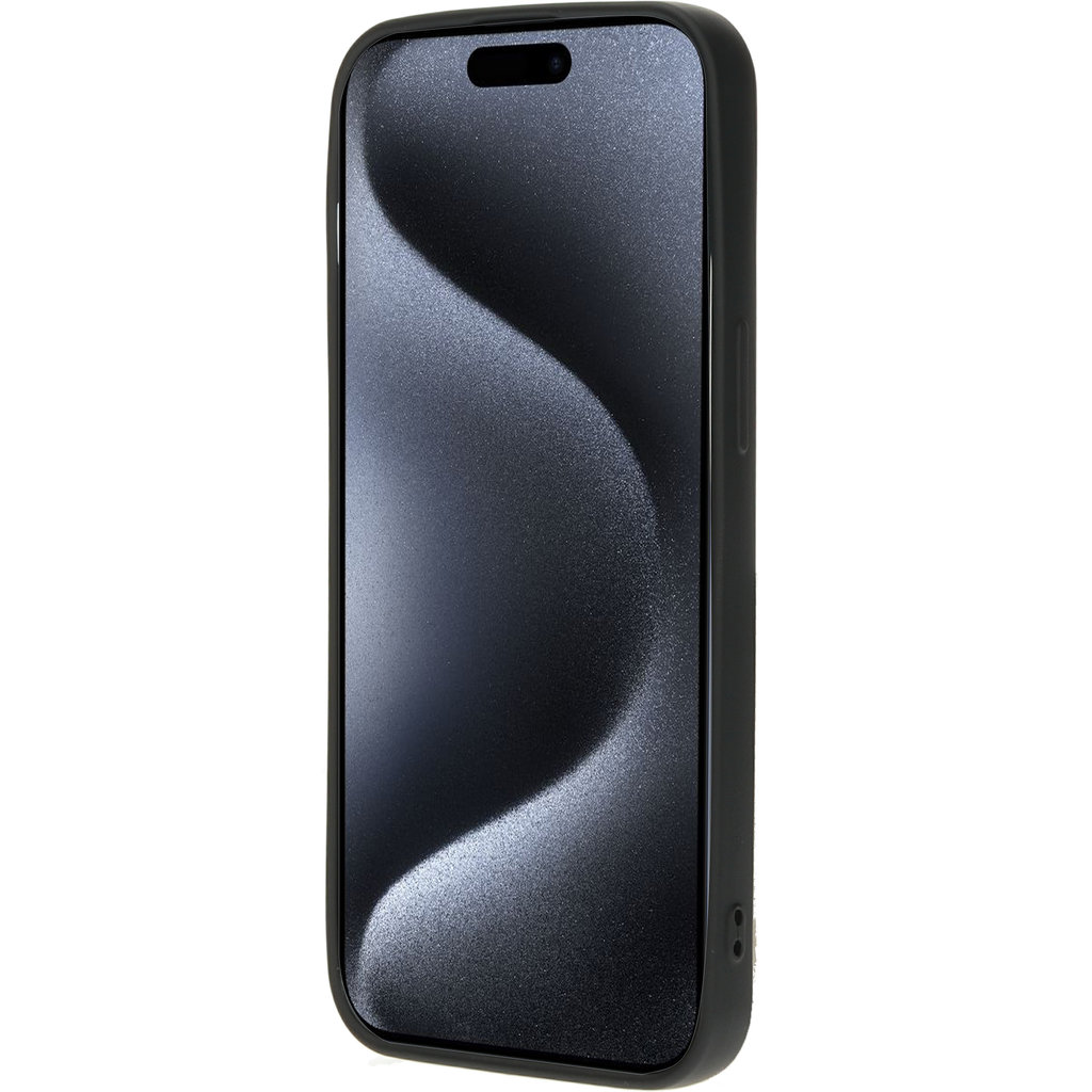 Mobiparts Classic TPU Case with Cardholder Apple iPhone 15 Pro Max Matt Black - Afbeelding 6