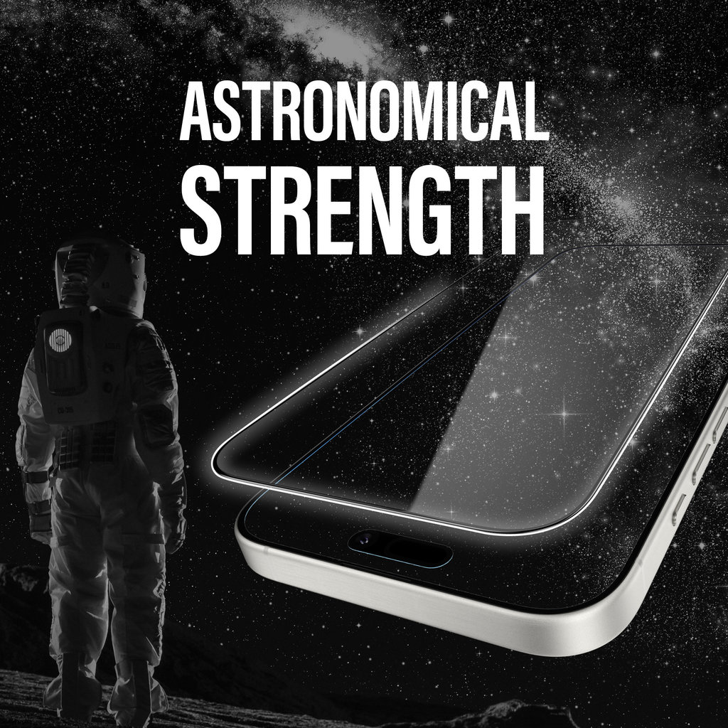 Panzerglass Ceramic Apple iPhone 2024 6.1" - Ultra-Wide Fit - Afbeelding 8