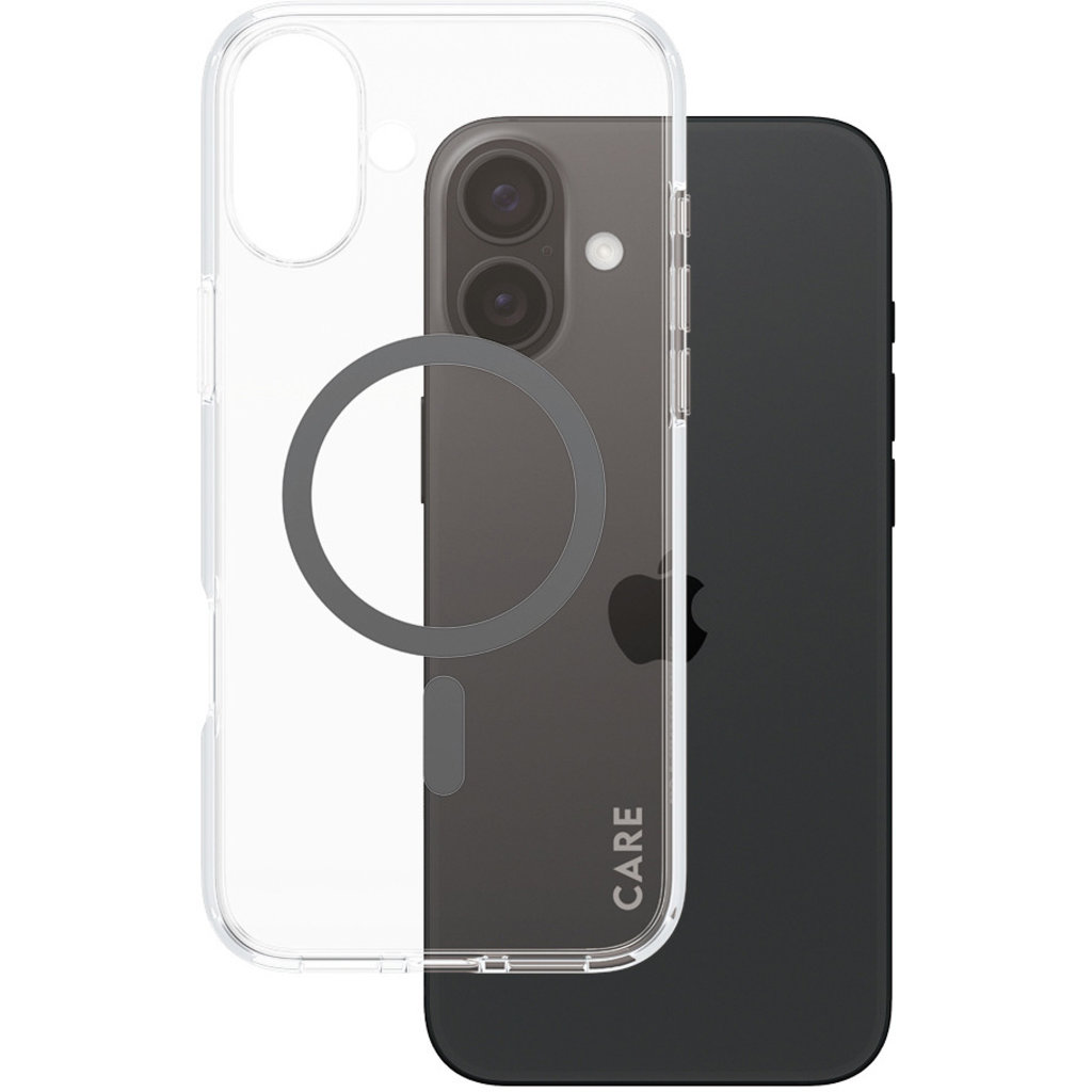 CARE by PanzerGlass Flagship Case Transparent Urban Combat w. Black MagSafe iPhone '24 6.7 - Afbeelding 11