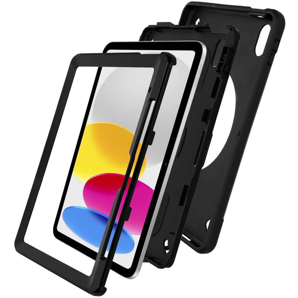Mobiparts Armor Tablet Case Apple iPad 10.9 (2022) Black (Bulk) - Afbeelding 6