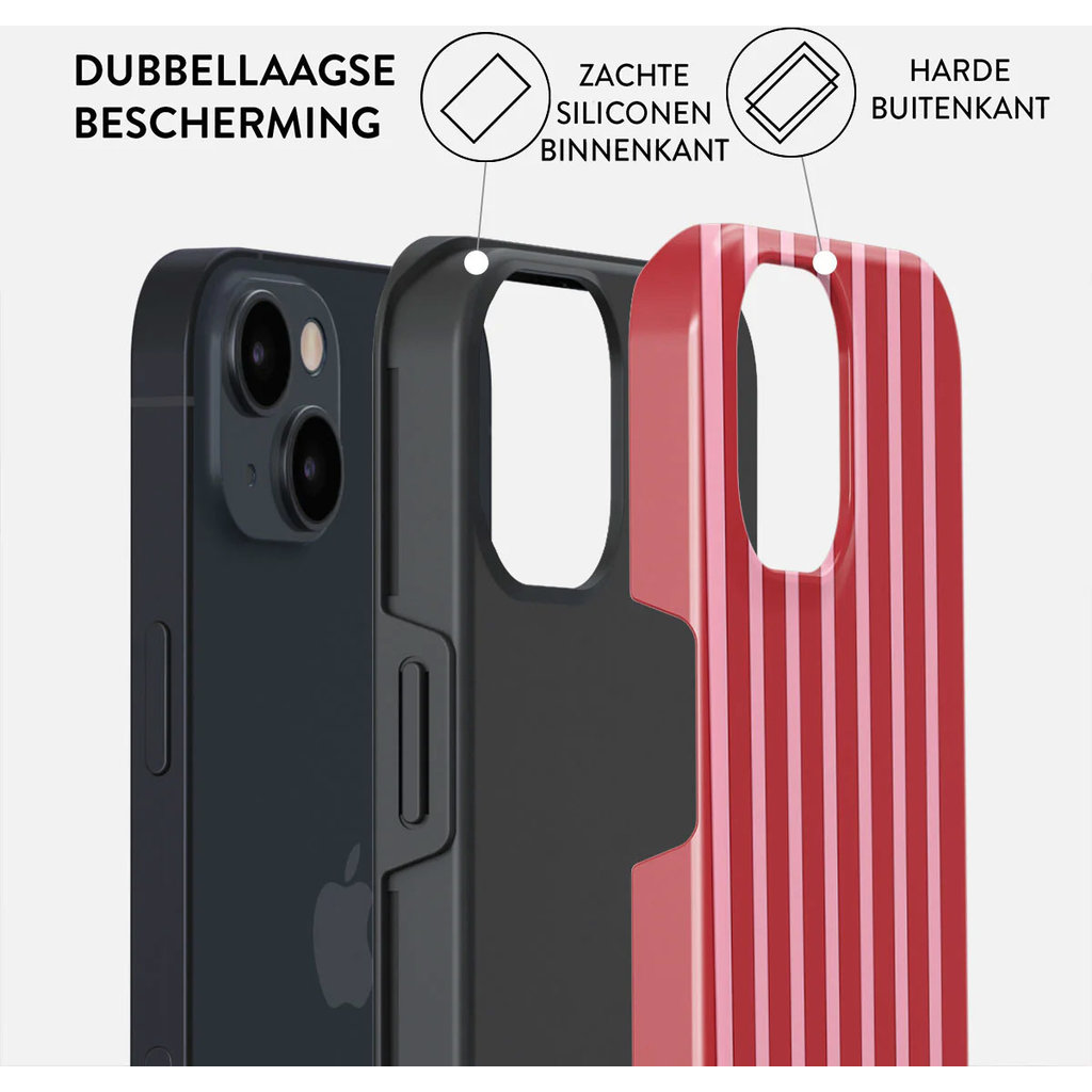 Burga Tough Case Apple iPhone 15 - Strawberry Jam - Afbeelding 6