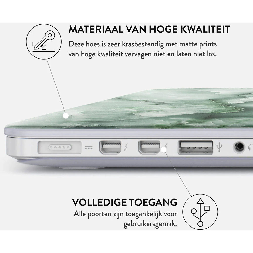 Burga Tough MagSafe Case Apple iPhone 13 Pro Max - No Rain No Flowers - Afbeelding 32