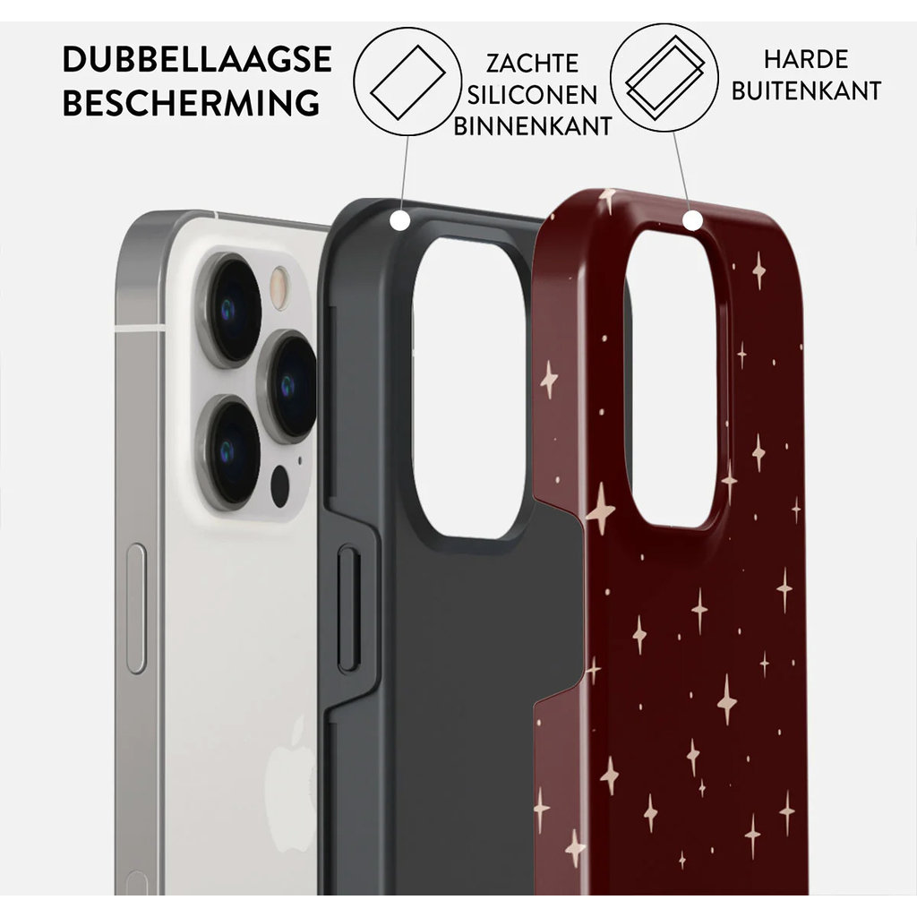 Burga Tough Case Apple iPhone 15 Pro Max - Very Merry - Afbeelding 2