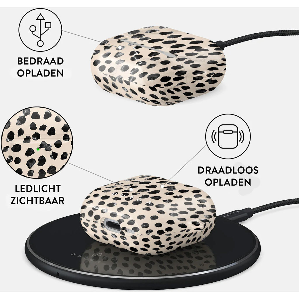 Burga Apple Airpods 4 Case - Almond Latte - Afbeelding 3