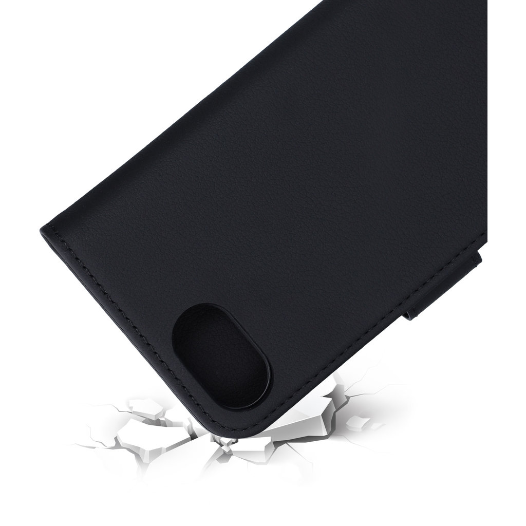 Mobiparts Leather Wallet Case Apple iPhone 16e Black (MagSafe Compatible) - Afbeelding 2